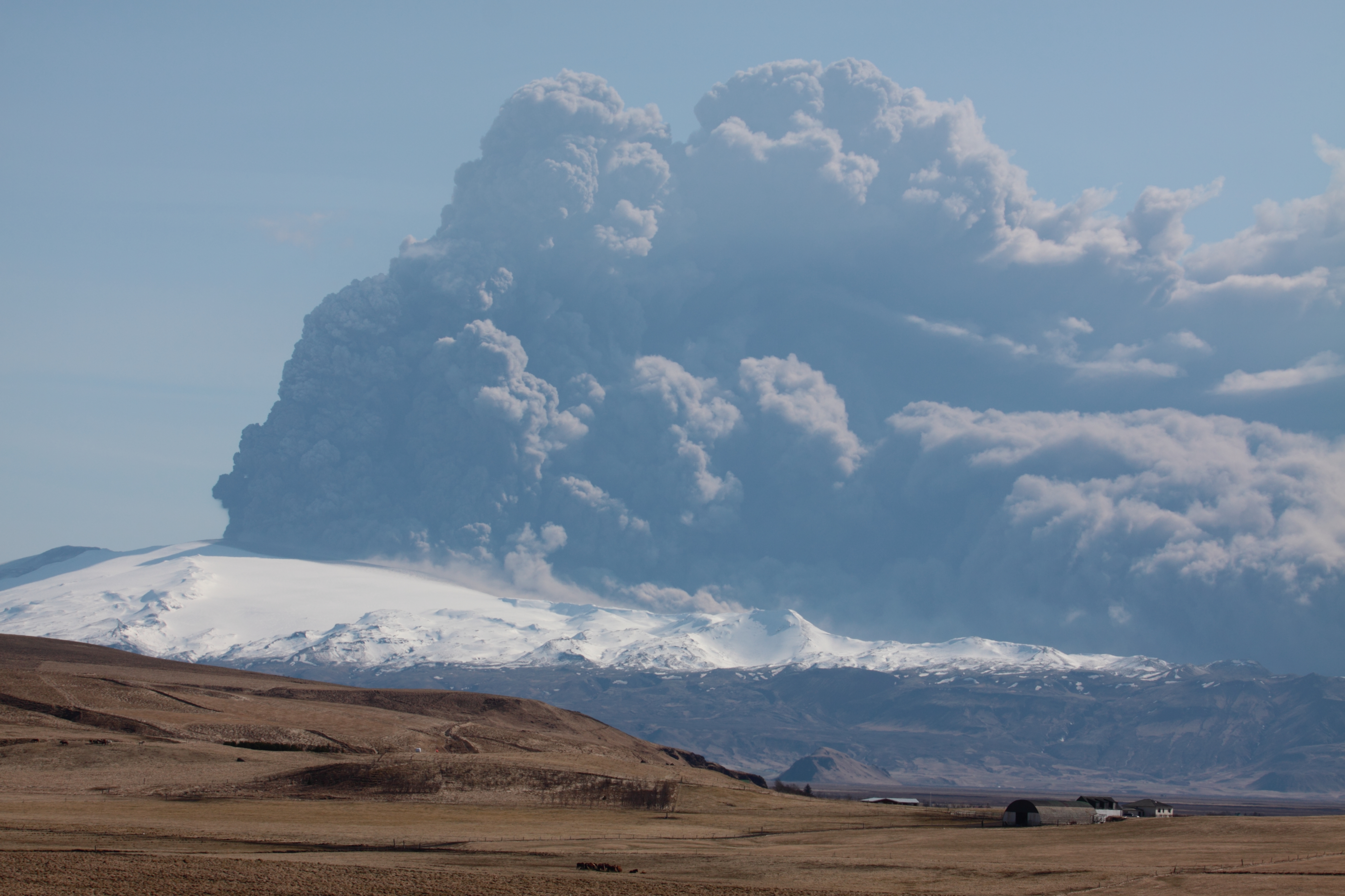 Ausbruch des isländischen Vulkans Eyjafjallajökul