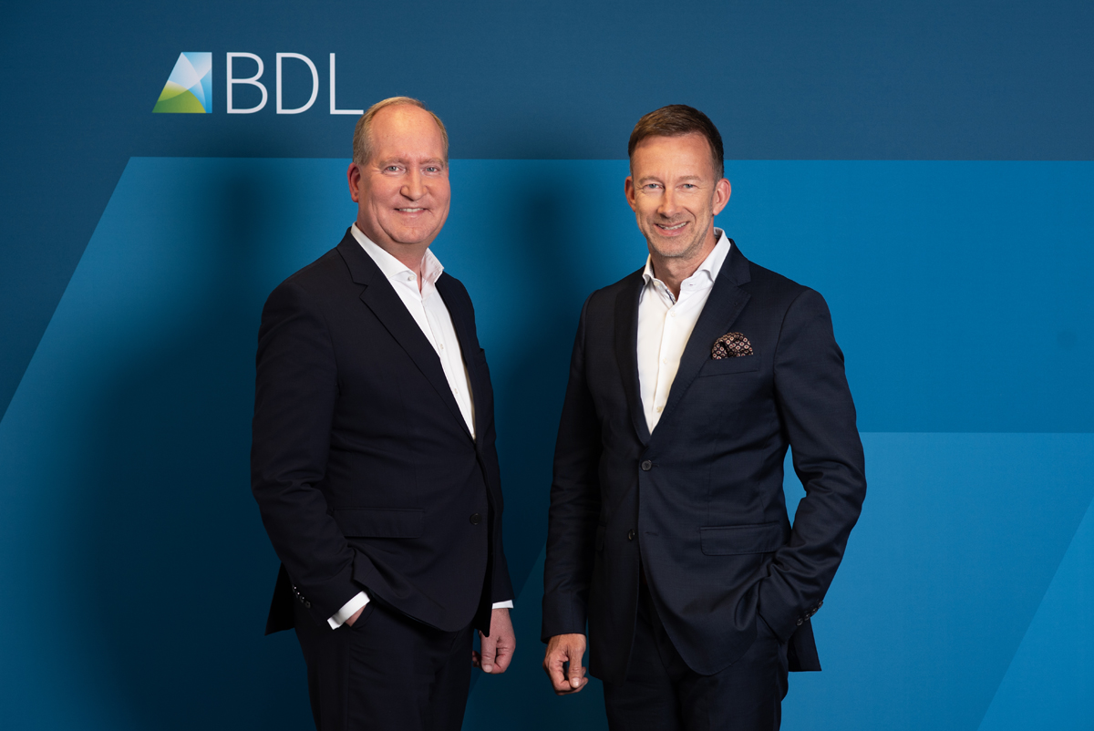 Lars Redeligx und Dr. Joachim Lang